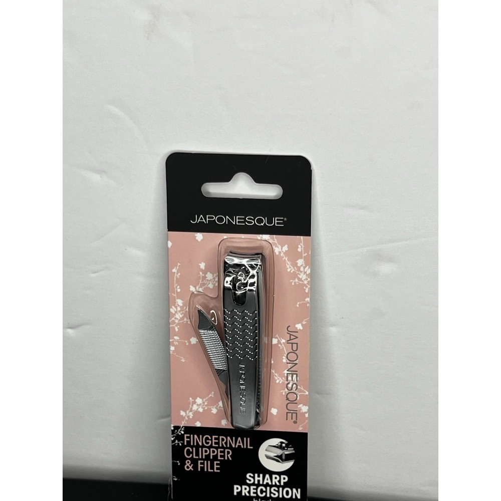Japonesque Fingernail Clipper Precision Blades Stainless NEW Sealed‎